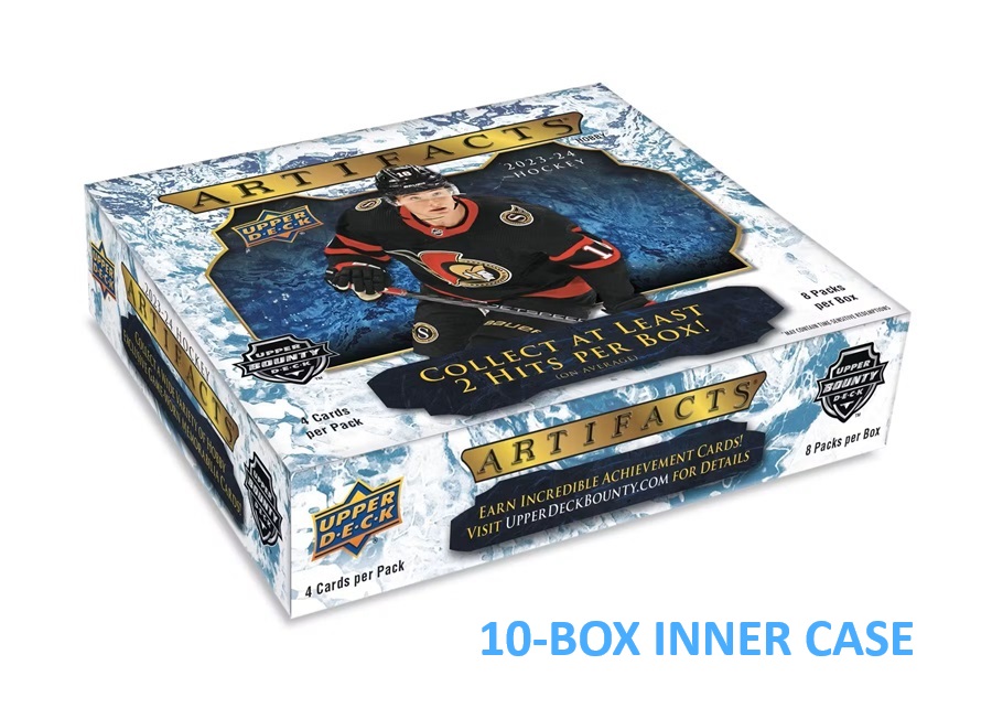 2023-24 Upper Deck Artifacts Hockey Hobby 10-Box INNER Case